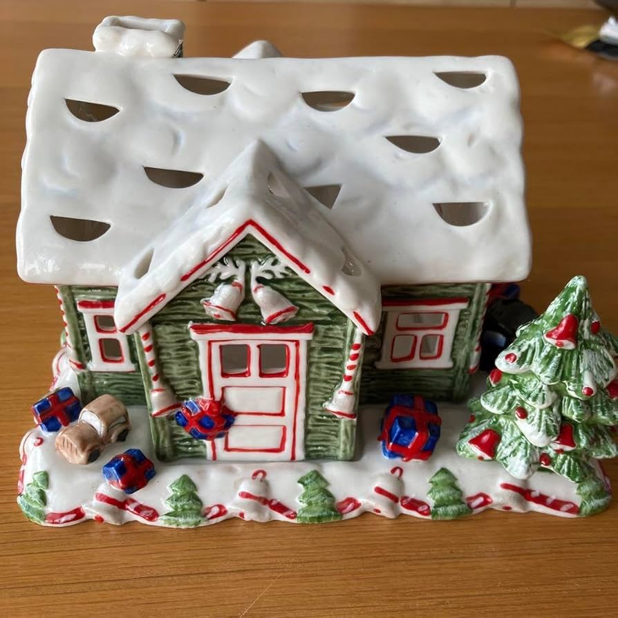 Amazon.co.jp: ビレロイアンドボッホ クリスマスハウス キャンドル