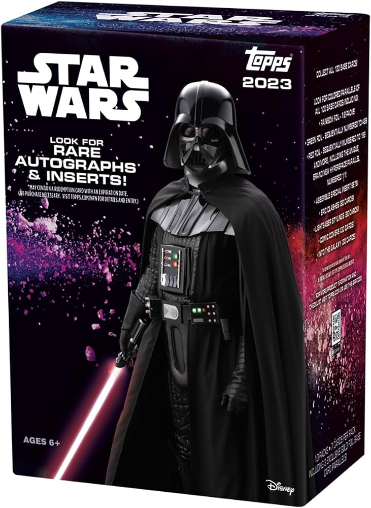 Amazon.co.jp: スターウォーズ 2023 Topps バリューボックス | 1箱10