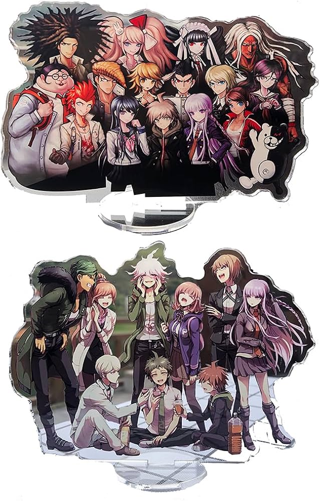 Amazon | アクリルスタンド ダンガンロンパ 霧切響子 苗木誠 モノクマ