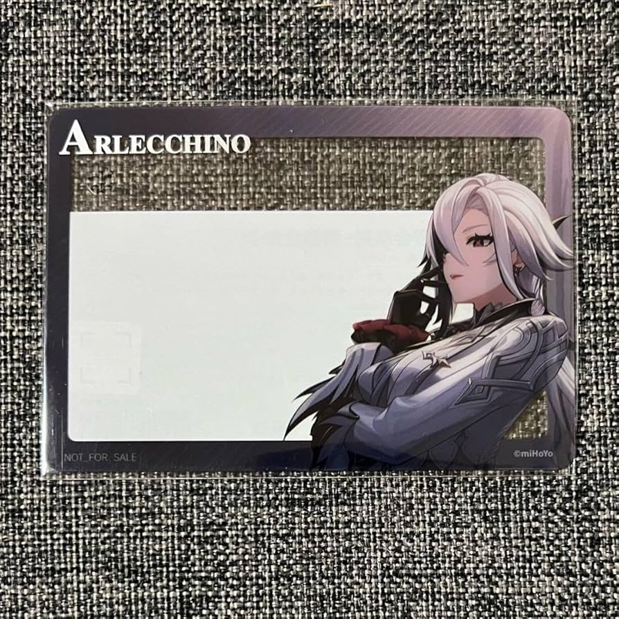 Amazon.co.jp: 品 アルレッキーノ チェキ風カード 原神 召使 カード