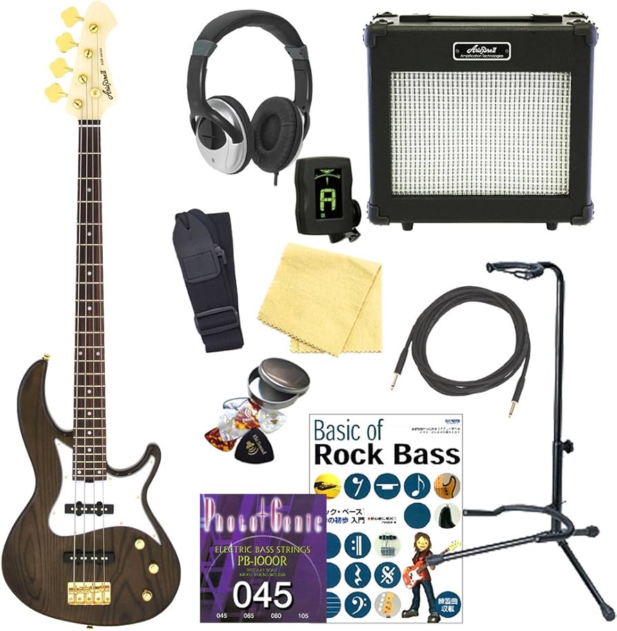 Amazon | ベース 初心者 入門 Aria Pro II アリア プロ RSB-42AR SBK