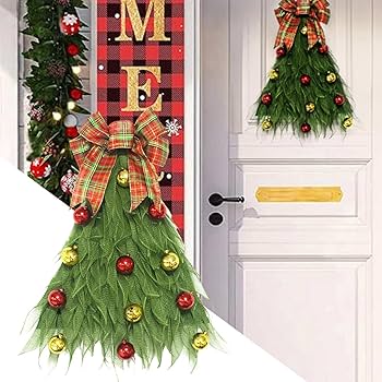 Amazon.co.jp: クリスマス ツリー デコレーション リース、クリスマス