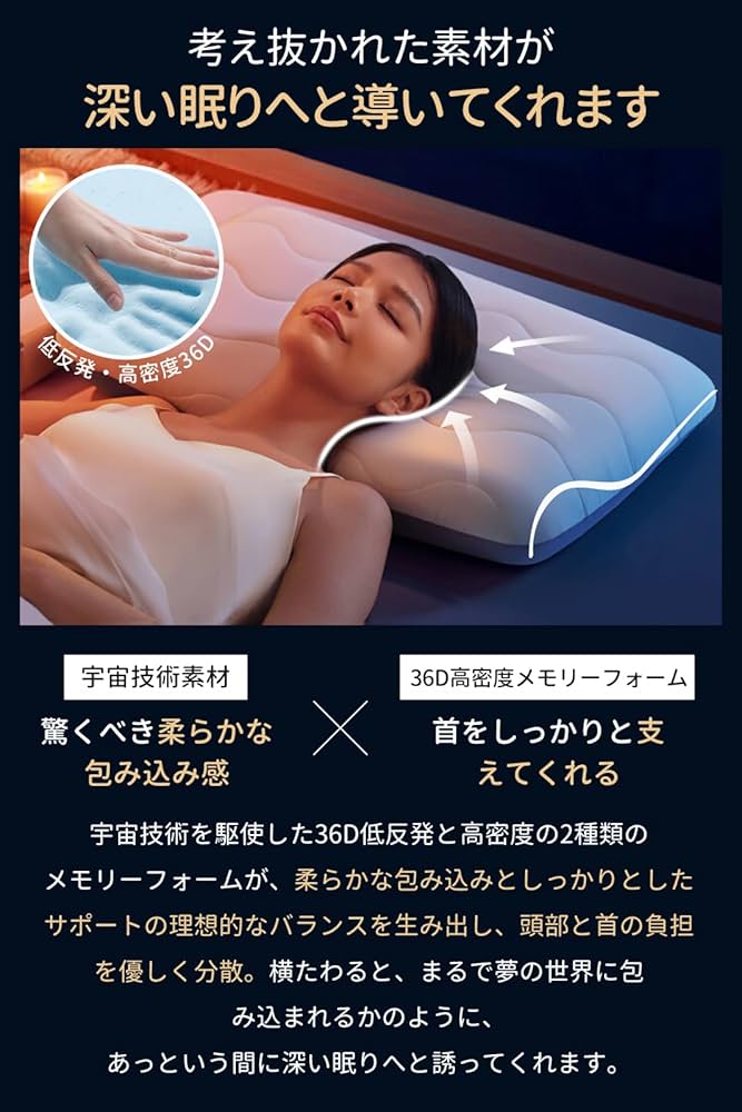 Amazon｜【高級x5つ星ホテル仕様】枕 深い眠り枕 首が痛くならない