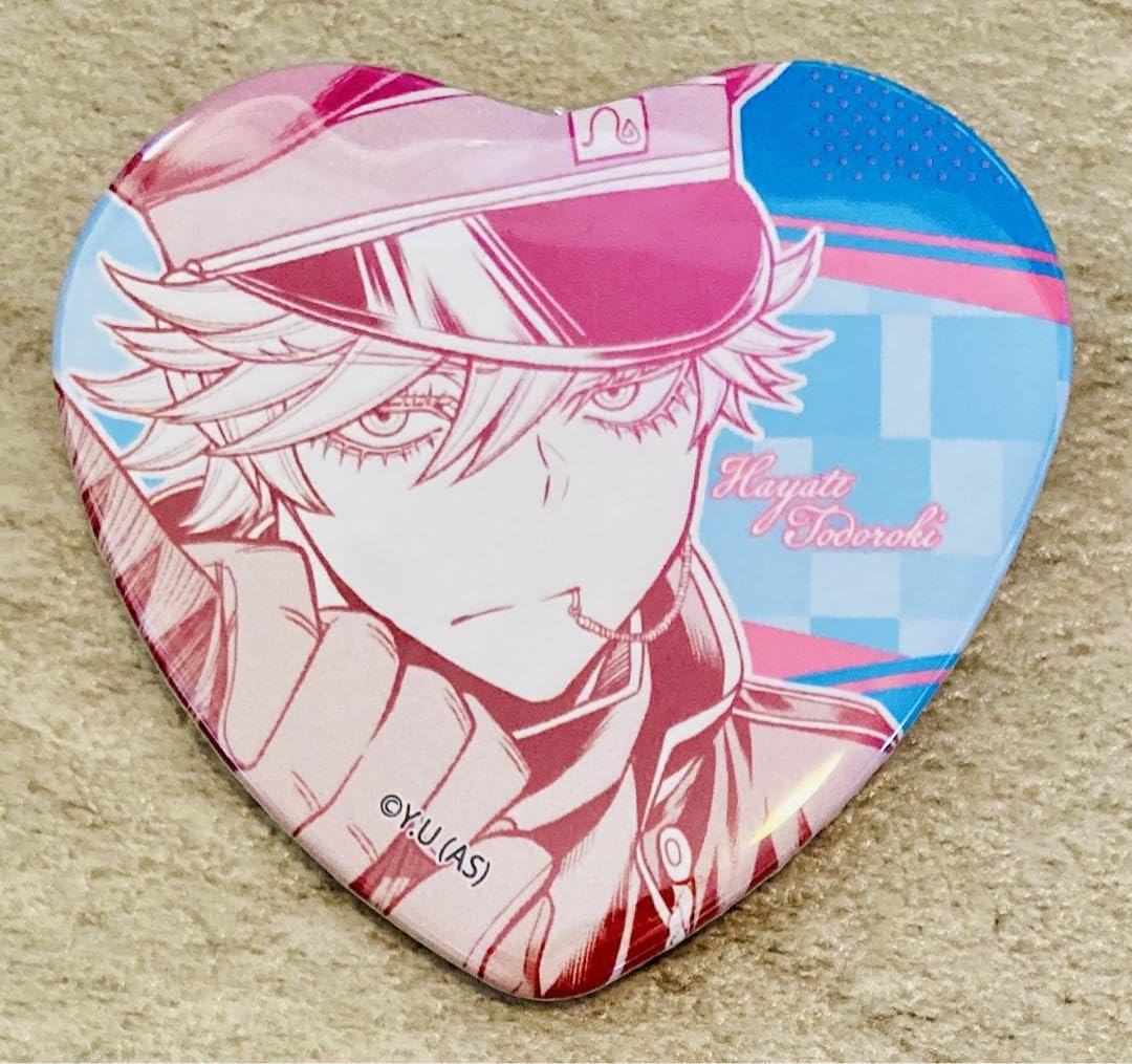 Amazon.co.jp: 桃源暗鬼 ハート缶バッジ 等々力颯 アニメイト グッズ