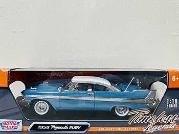 Amazon.co.jp: MM/'58 Plymouthプリムス Furyフューリー 1/18 絶版