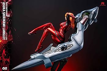 Amazon.co.jp: 惣流・アスカ・ラングレー フィギュア 1/4スケール 塗装