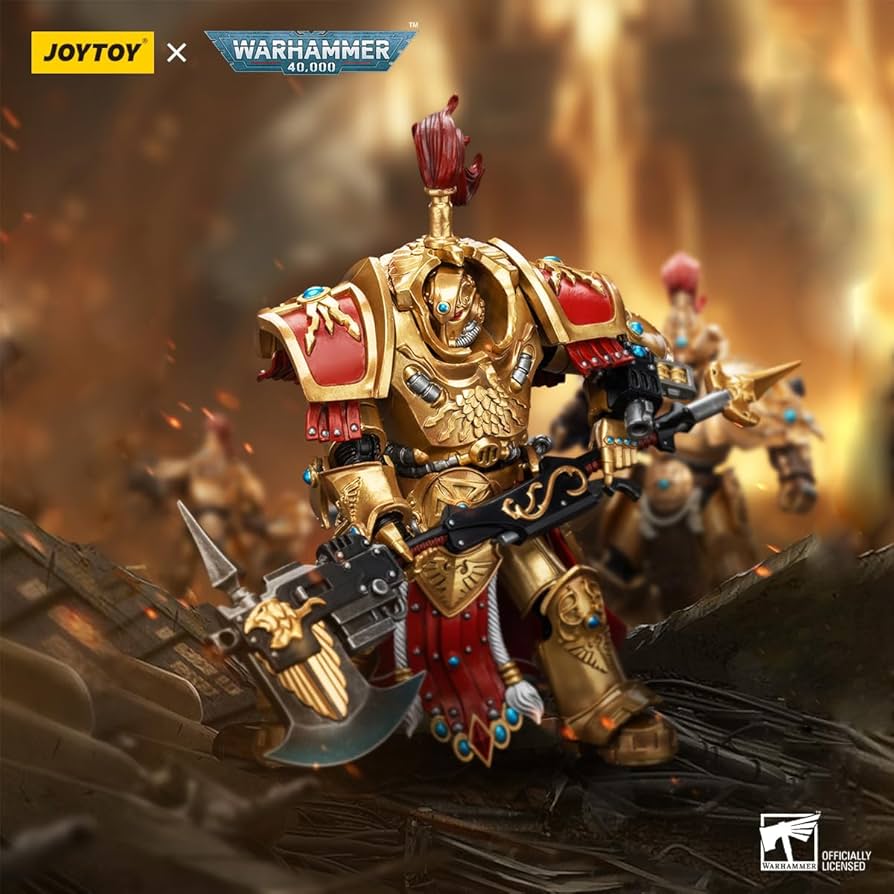 Amazon.com: JOYTOY 1/18 Action Figure Warhammer 40,000 Adeptus