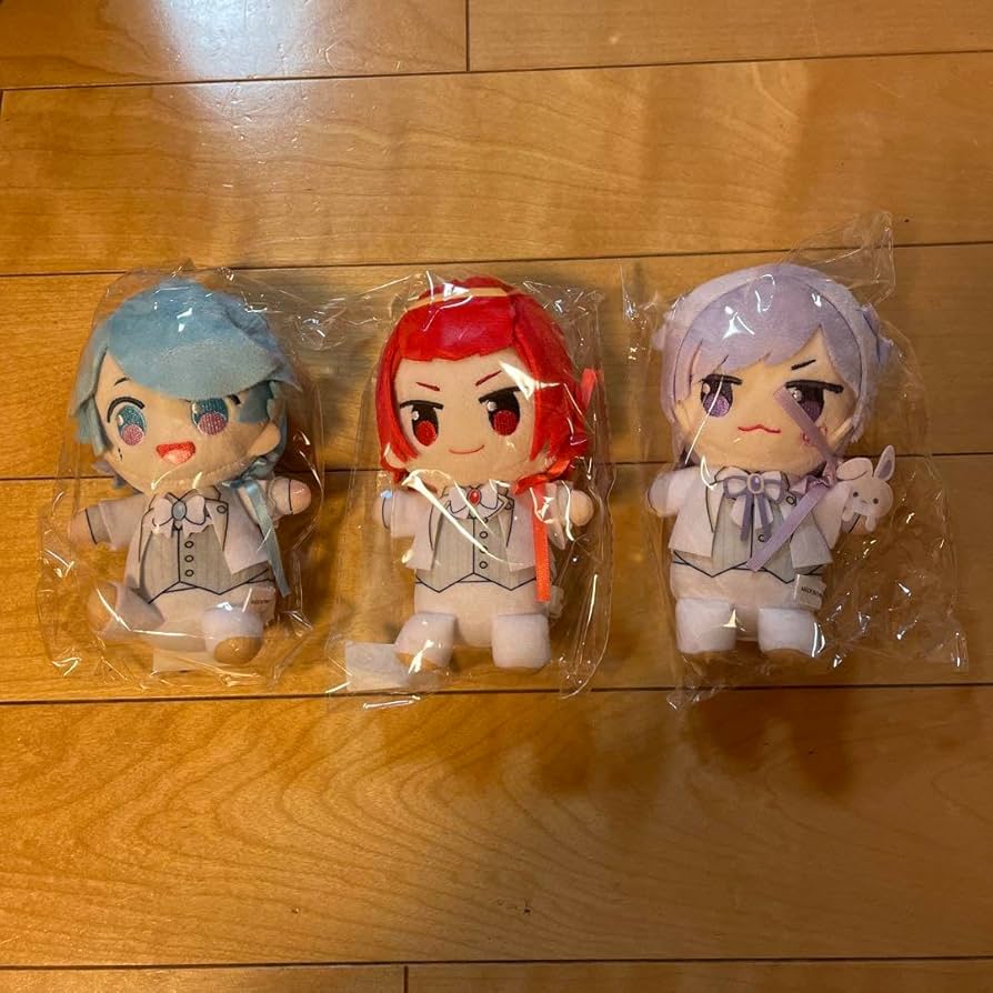 Amazon.co.jp: いれいす 3周年記念 ぬいぐるみバッジセット : おもちゃ