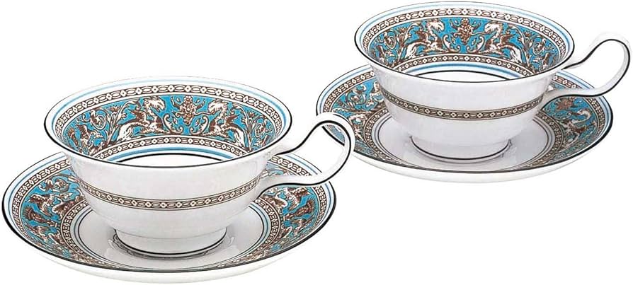 Amazon｜【正規輸入品】ウェッジウッド フロレンティーン ターコイズ