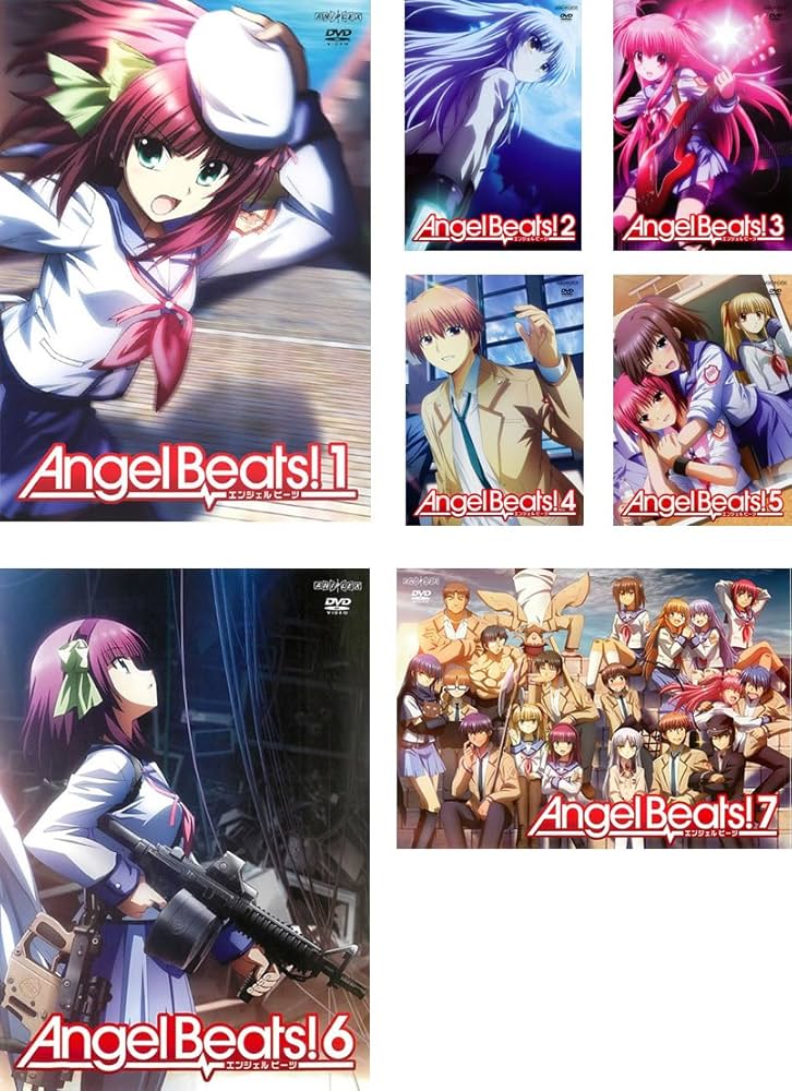 Amazon.co.jp: Angel Beats! エンジェル ビーツ [レンタル落ち] 全7巻