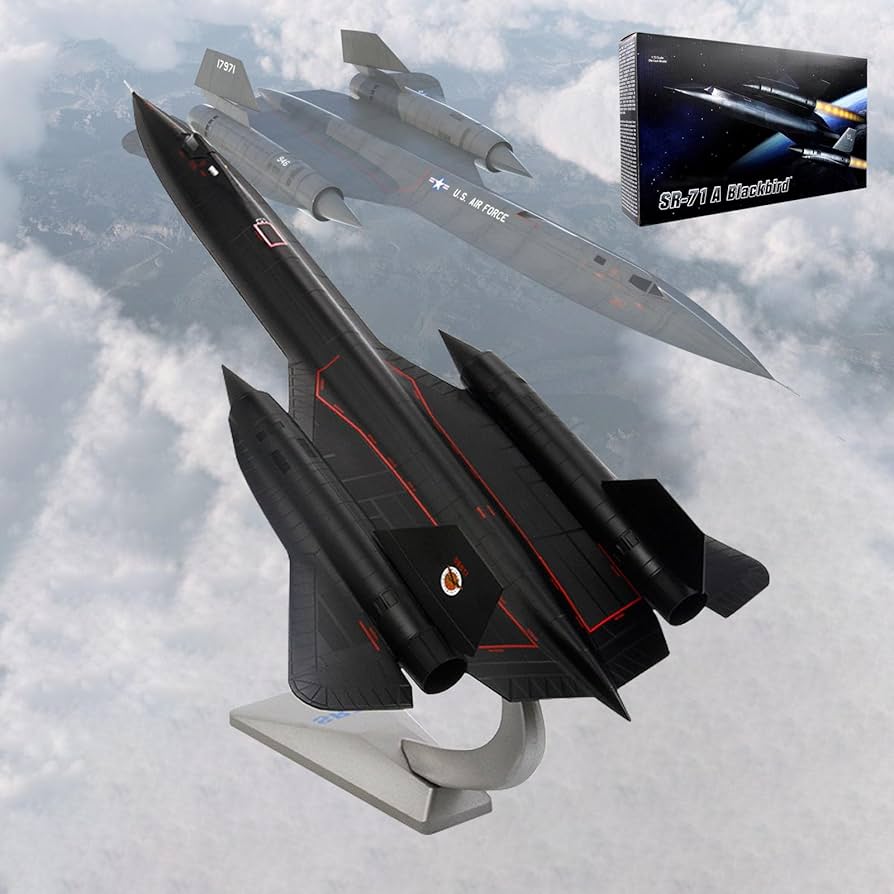 Amazon.co.jp: 17.9 インチ SR-71 ブラックバード偵察機 1/72 スケール