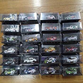 Amazon.co.jp: お得品 デアゴスティーニ ラリーカーコレクション 24個