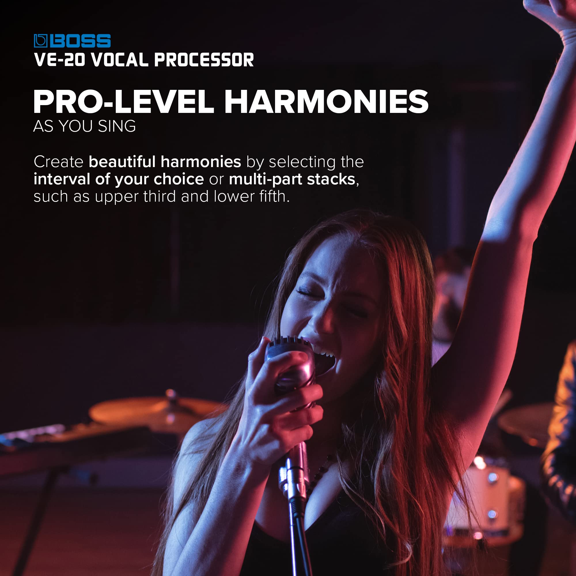 Amazon | BOSS Vocal Processor VE-20 | エフェクター・プロセッサー