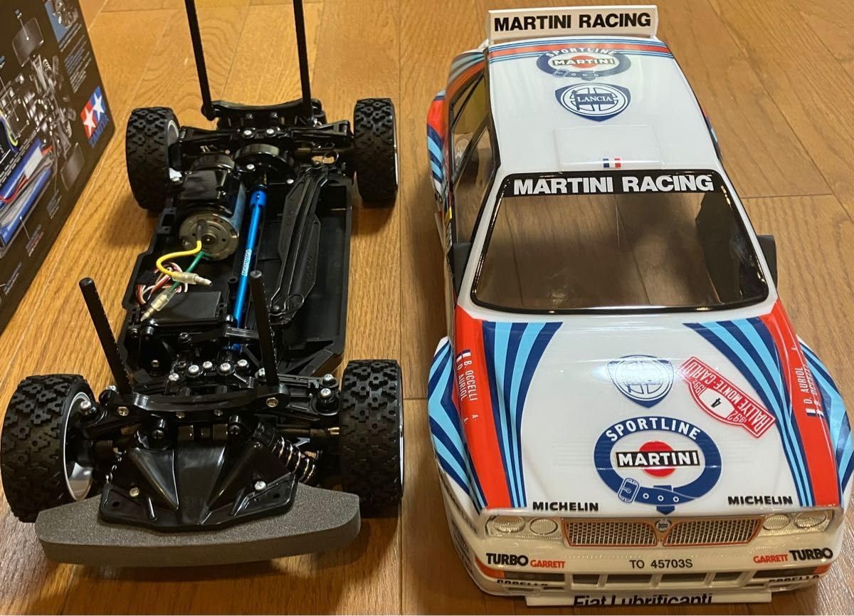 Amazon.co.jp: タミヤ ランチア デルタ インテグラーレ TT02 ・未走行