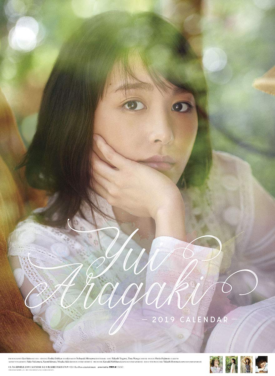 Amazon | トライエックス 新垣結衣 2019年 カレンダー CL-764 壁掛け