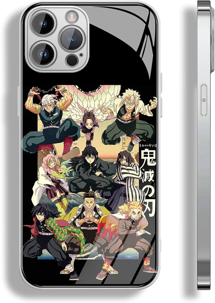 Amazon.co.jp: 鬼滅の刃 スマホケース 時透無一郎 冨岡義勇 煉獄杏寿郎