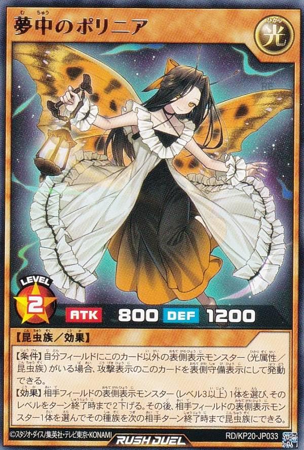 Amazon.co.jp: 遊戯王 ラッシュデュエル RD/KP20-JP033 夢中のポリニア