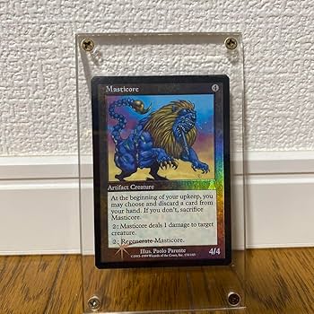 Amazon.co.jp: MTG Masticore Foil (EN) : Toys & Games
