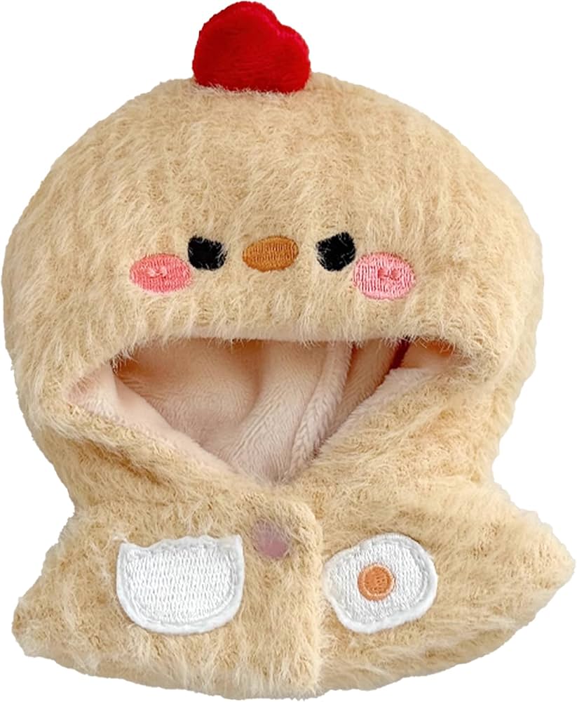 Amazon.co.jp: もこもこアニマル着ぐるみ 10cm用 ひよこ ぬい服