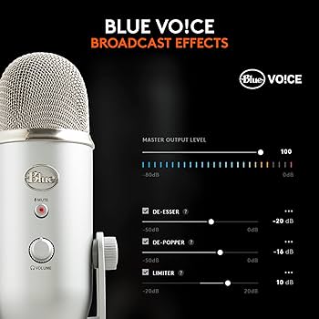 Amazon.com: Logitech Creators Blue Yeti USB Microphone for Gaming