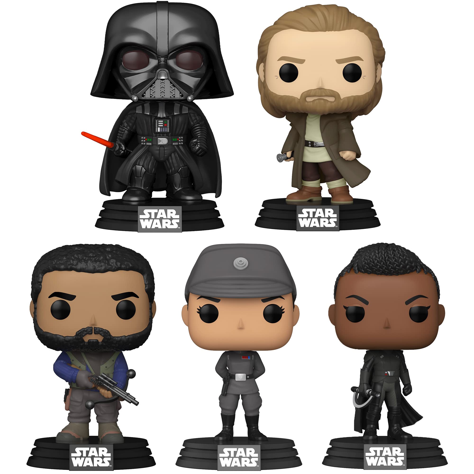 Amazon.com: Funko POP! Star Wars- OBI-Wan Kenobi Collectors Set