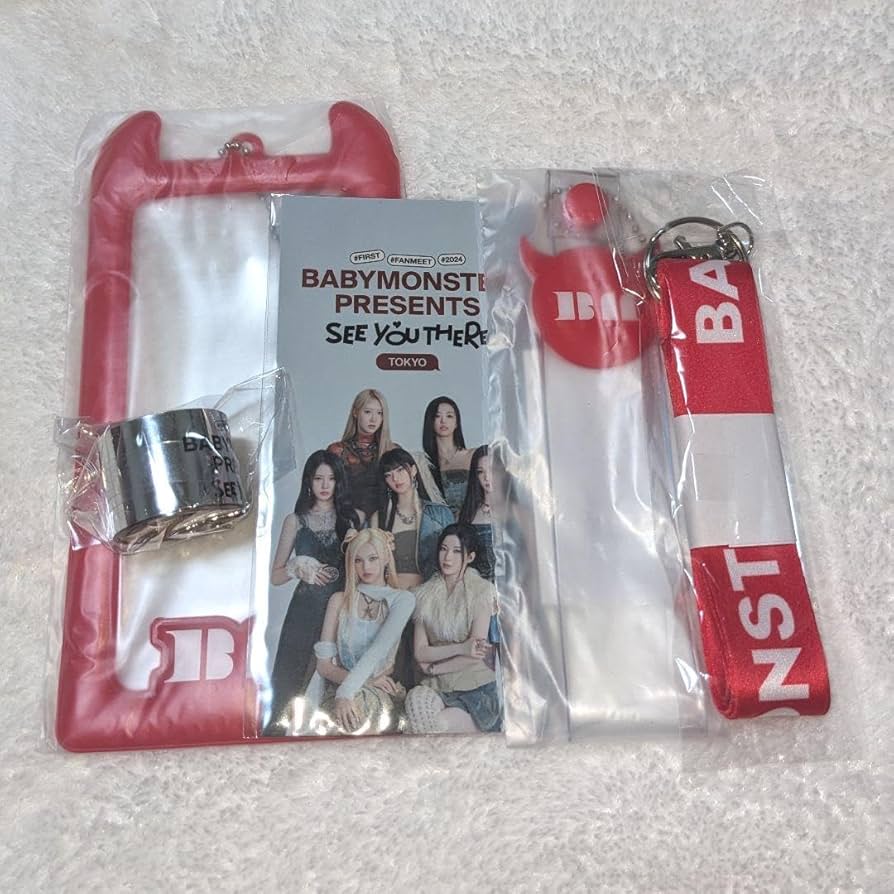 Amazon.co.jp: BABYMONSTER ベビモン ファンミ S席 グッズ 銀テ