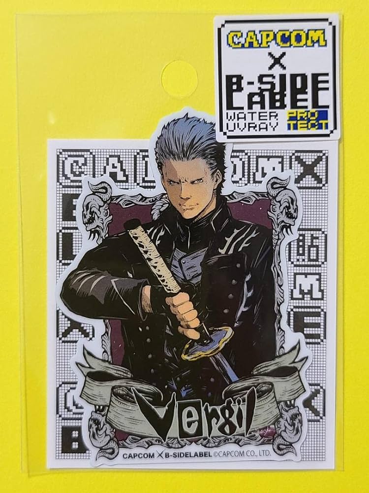 Amazon.co.jp: デビルメイクライ B-SIDE LABELステッカー バージル