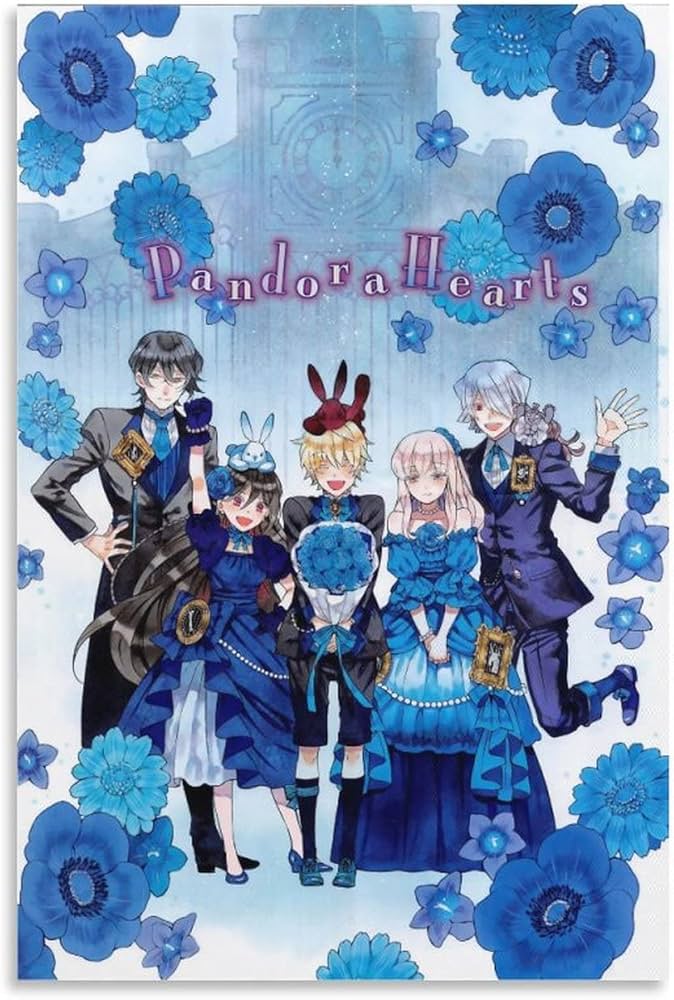 Amazon.com: Anime Pandora Hearts 12 Canvas Art Poster Family