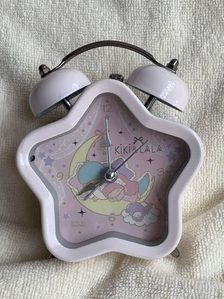 Amazon.co.jp: リトルツインスターズ キキララ 目覚まし時計 クロック