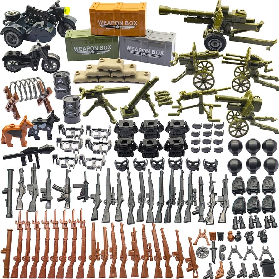 Amazon.co.jp: WW2 ミリタリーソルジャー 武器パック