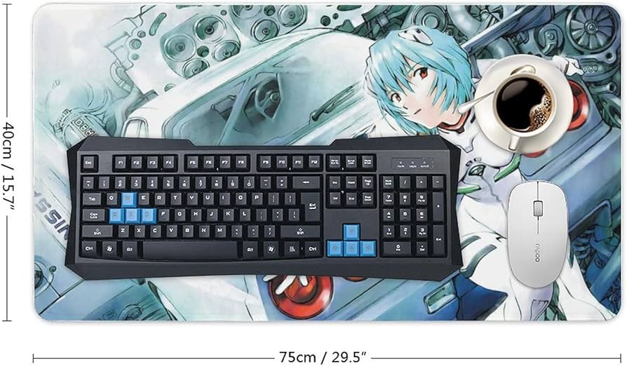 Amazon.co.jp: 新世紀エヴァンゲリオンマウスパッド 大型 綾波レイ