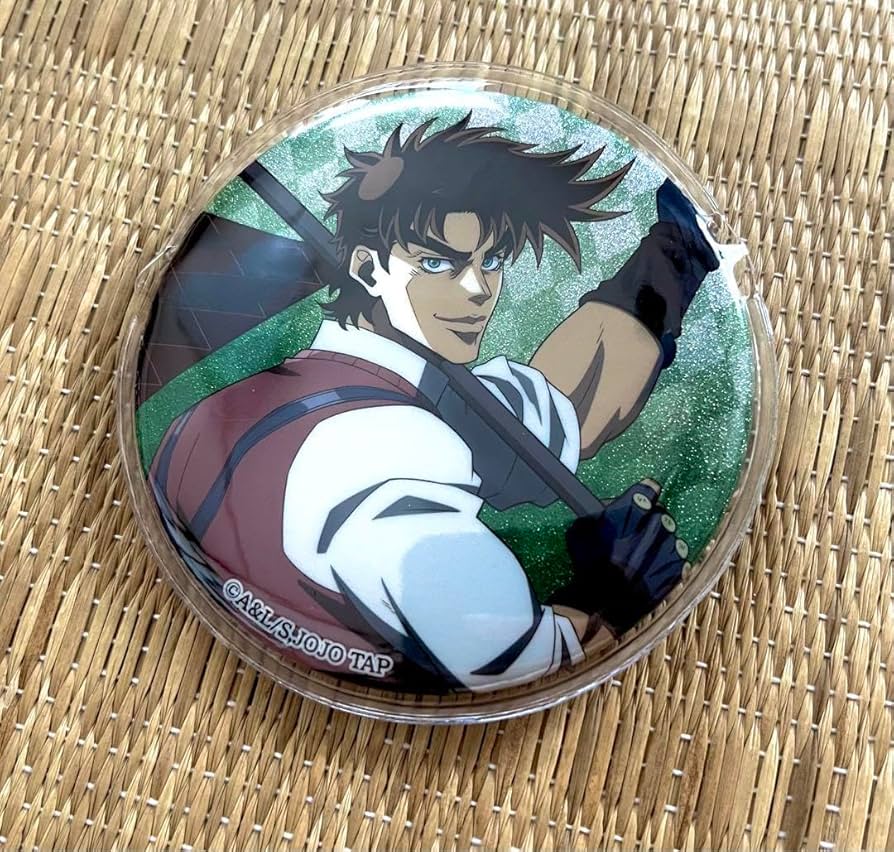 Amazon.co.jp: JOJOWORLD ジョセフ・ジョースター 缶バッジ ジョジョ