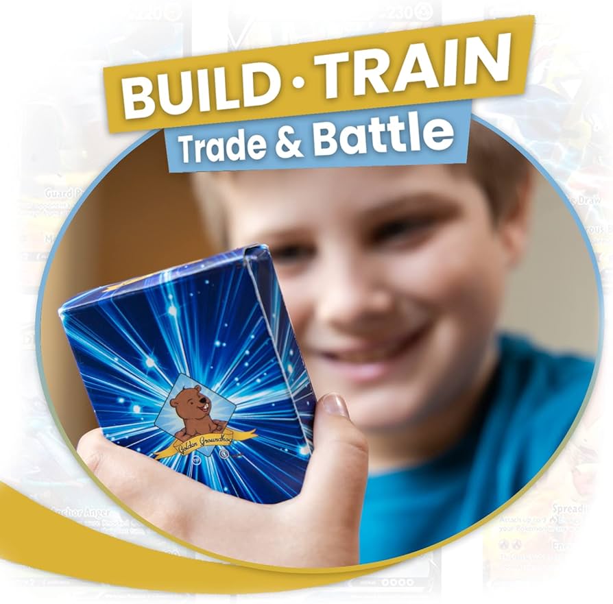 Amazon.co.jp: Golden Groundhog TCG デッキボックス ポケモンカード50