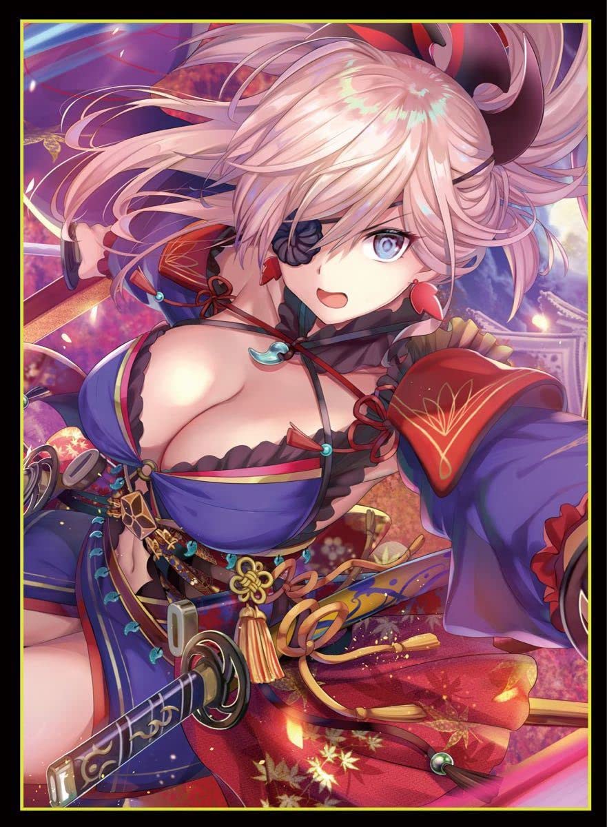 Amazon.co.jp: FGO fate 宮本武蔵 眼帯ver コミケ限定絶版 スリーブ