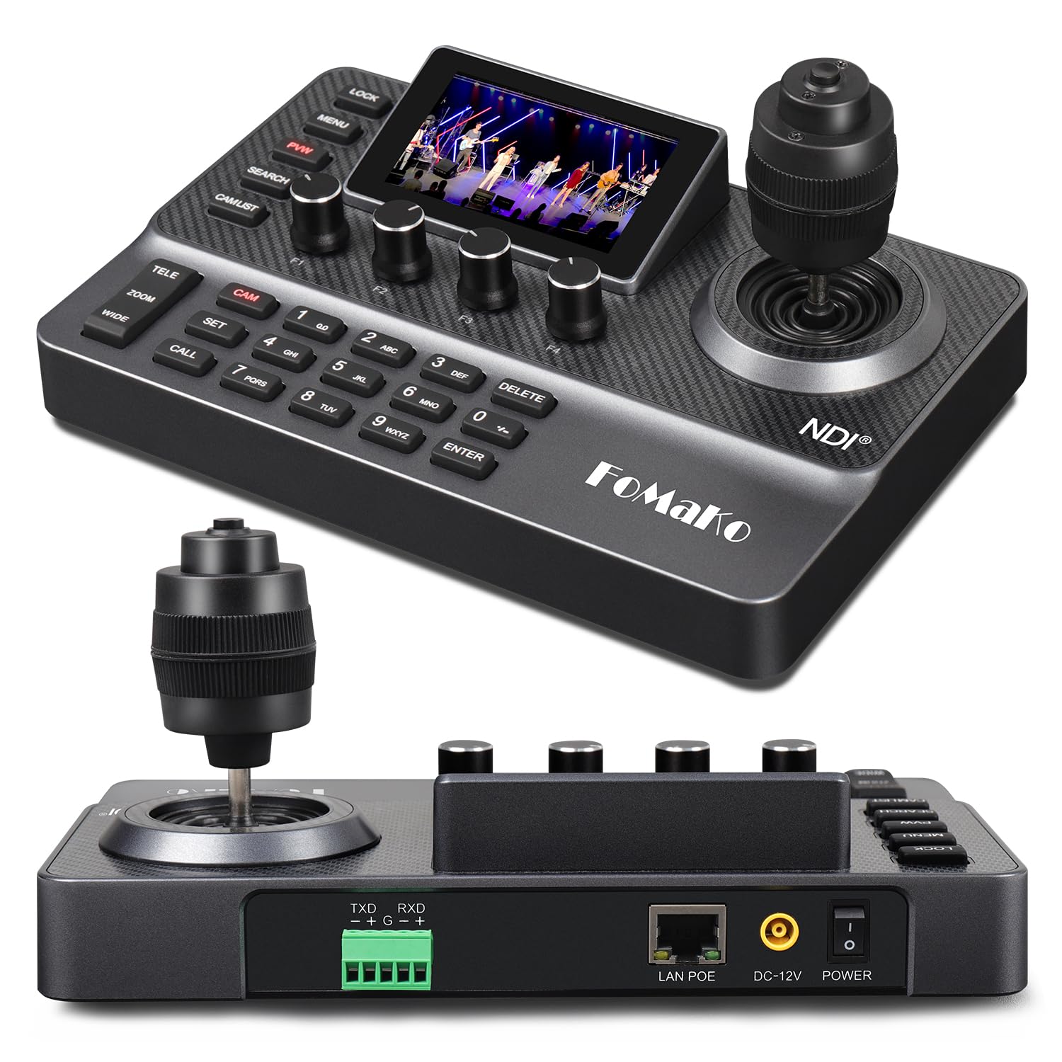 Amazon | FoMaKo NDI PTZ コントローラー PoE対応 プレビュー画面