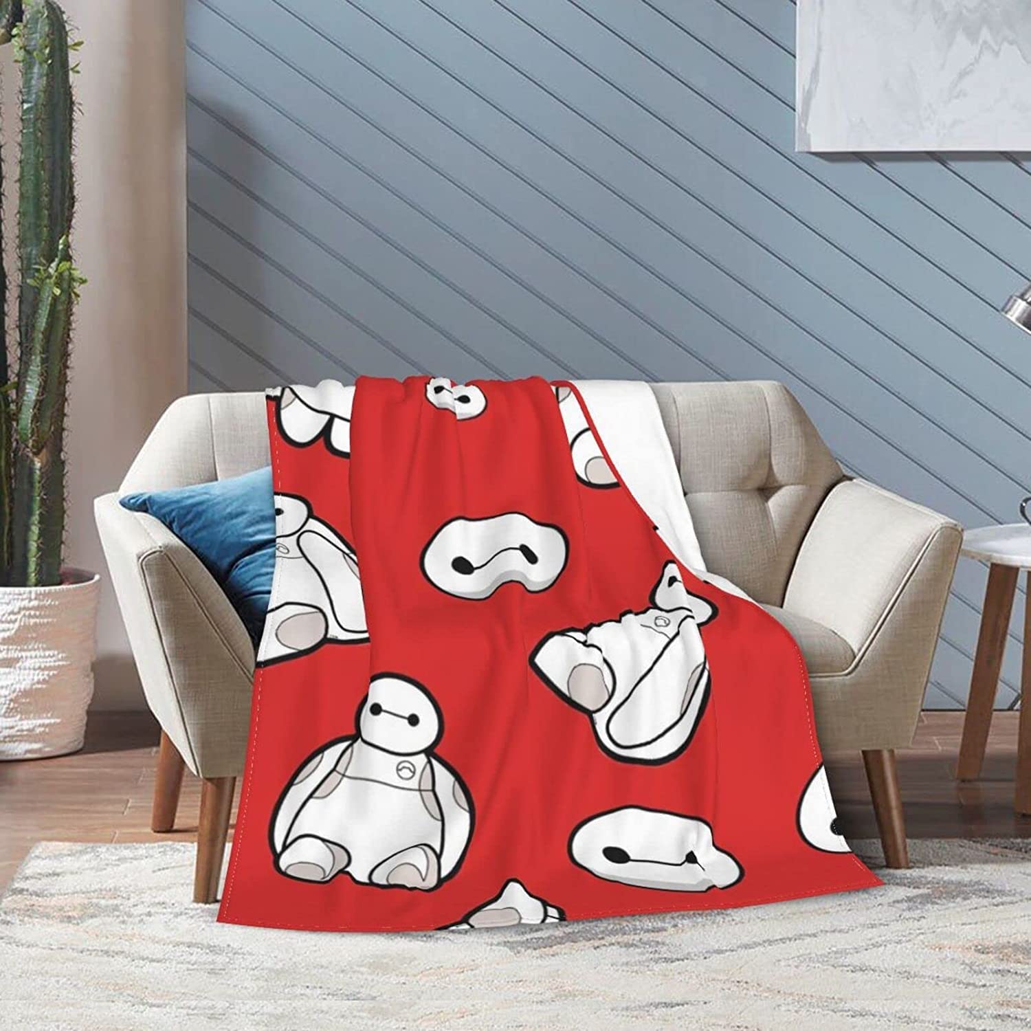 Amazon｜ベイマックス ブランケット blanket フランネル ふんわり