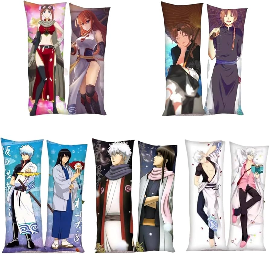 Amazon.co.jp: PANZG(パング) 等身大抱き枕 銀魂 坂田銀時 神楽 高杉晋