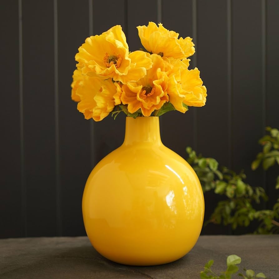 Amazon.com: BEHOMA Metal Flower Vase for Home Decor Living Room