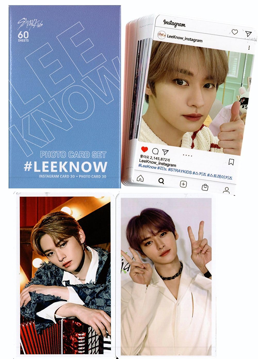 Amazon.co.jp: Lee Know リノ グッズ スペシャルフォトカードセット 60