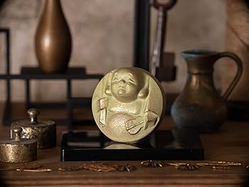 Amazon.co.jp: 福の神 布袋 日展彫刻家 三枝惣太郎 原型＿仏像