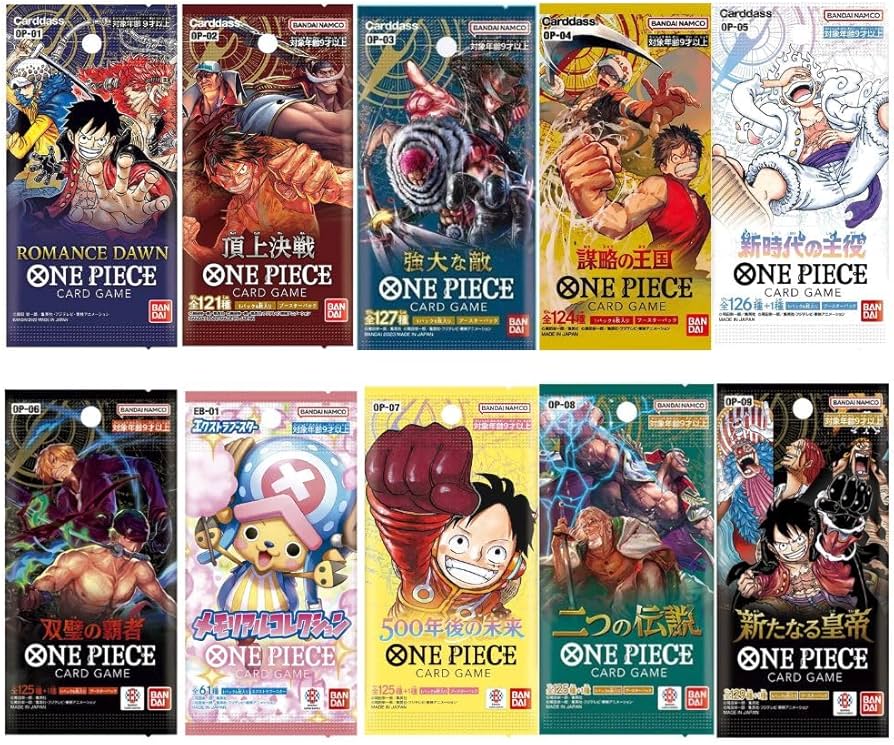 Amazon.co.jp: ONE PIECE CARD PACK BUNDLE: Perfect for ONE PIECE