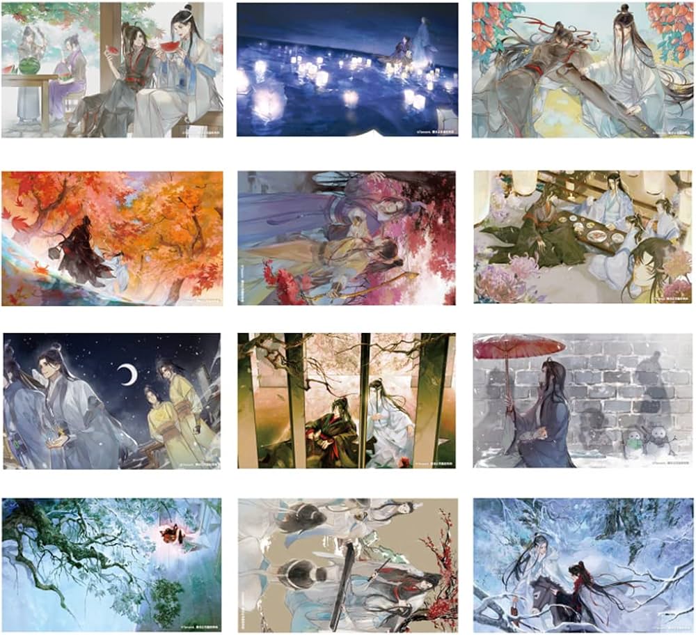 Amazon | 人気アニメ「魔道祖師」二十四節気 後半 ブリンブリン ポスト