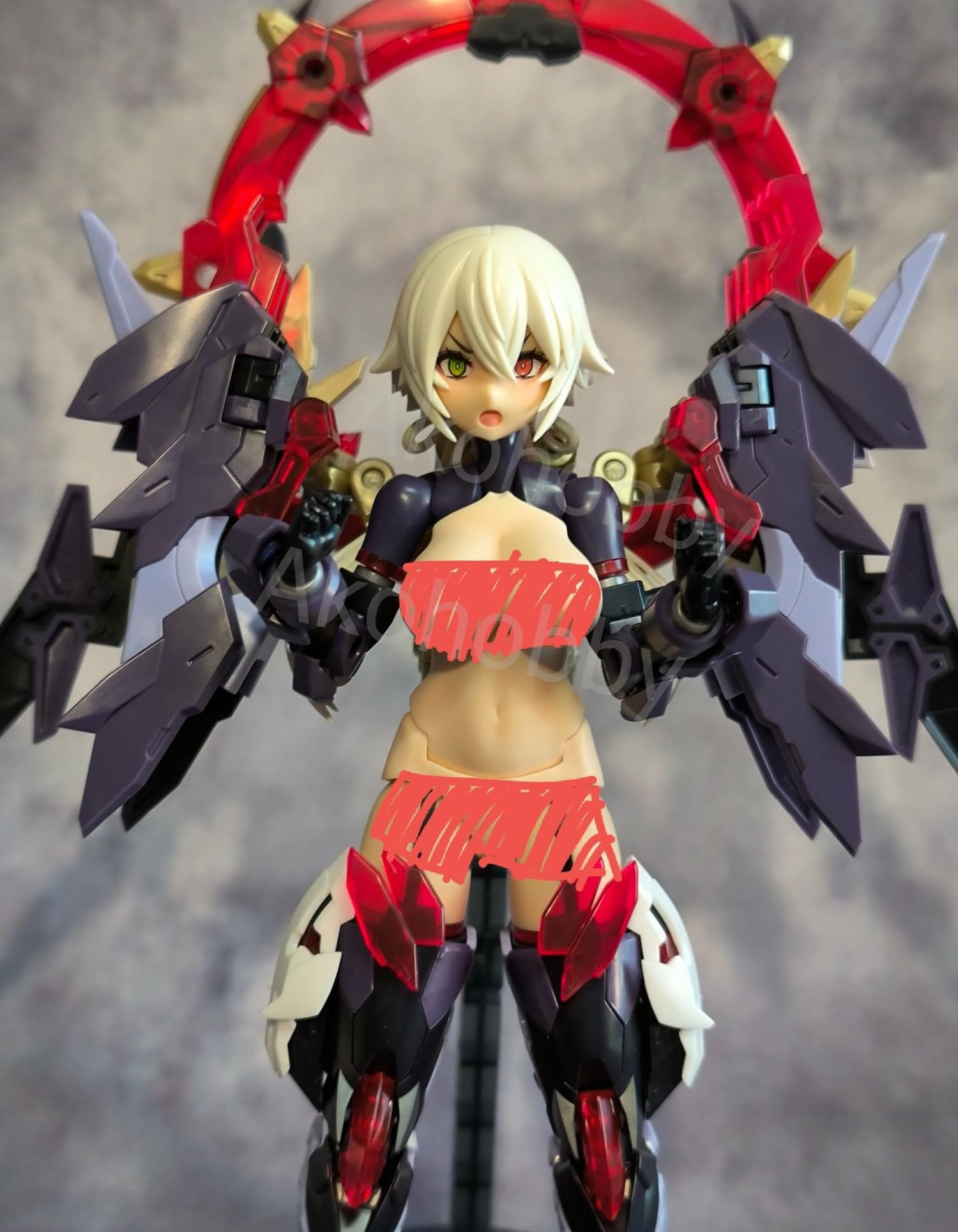 Amazon.co.jp: [塗装済完成品] 皇巫 スサノヲ (胸パーツ L + 下半身