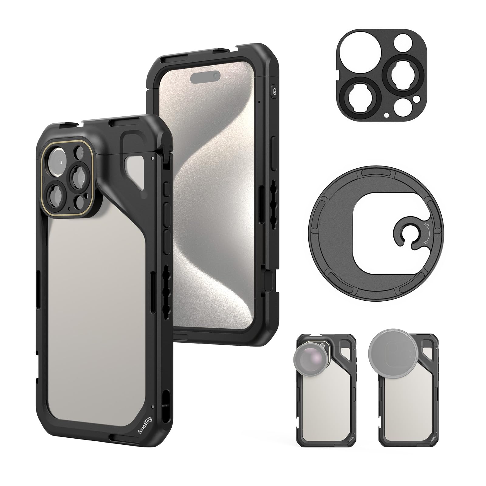 Amazon.com: SmallRig for iPhone 15 Pro Max Phone Cage with 67mm