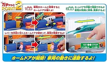 Amazon | プラレール 今日からぼくが駅長さん! ガチャッと!アクション