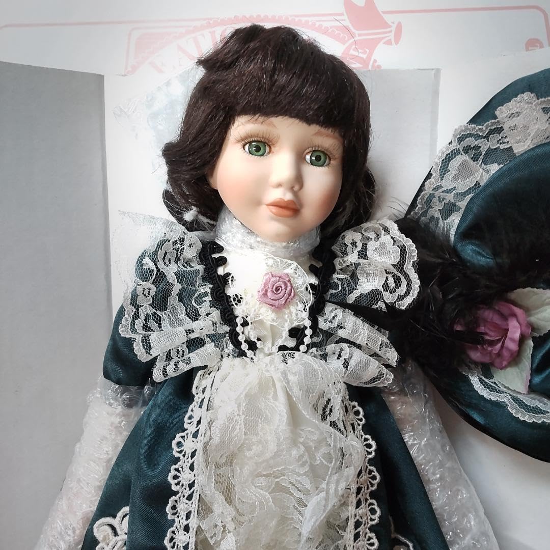 Amazon | 人形 ドール ヴィンテージ 西洋人形 ビスクドール 約40〜41cm