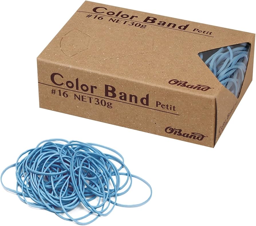 Amazon.co.jp: 輪ゴム 【 オーバンド カラーバンド プチ 】 #16 ライト