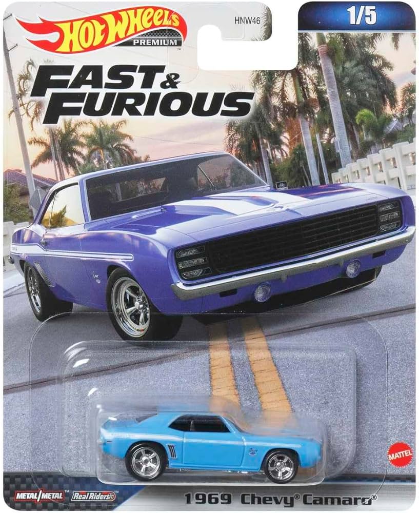 Amazon.com: Hot Wheels 1969 Chevy Camaro HKD24 : Toys & Games