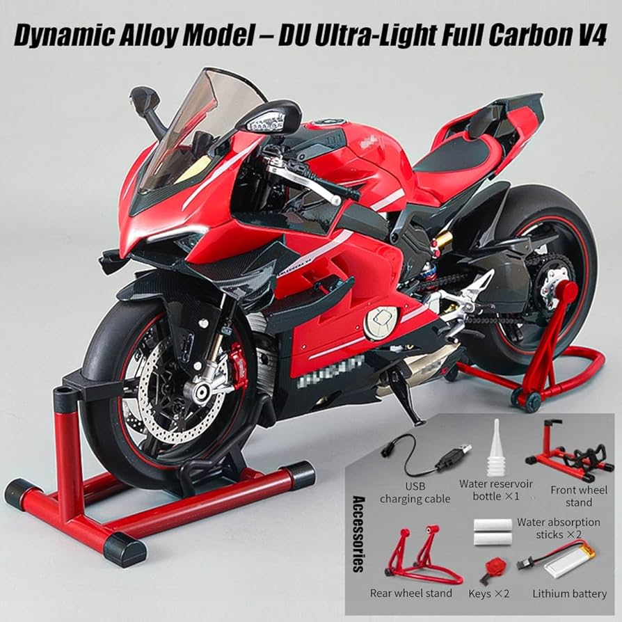 Amazon.co.jp: 1/6スケール合金ダイナミックオートバイモデル、合金