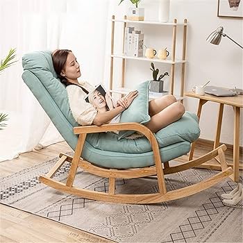 Amazon｜ロッキングチェア 大人用バルコニーロッキングチェアリク